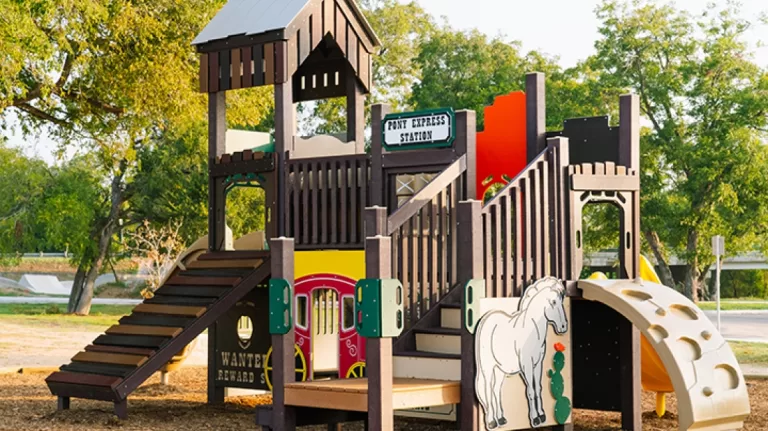 Atascoosa River Park TX Recycled Themed Playground Western 768x431