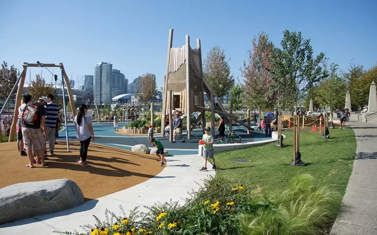 creekside park vancouver natural playground jpg 768x480