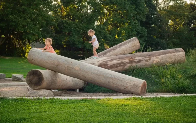 fallen log playground natural outdoor playspace 1080x675 1 jpg 768x480